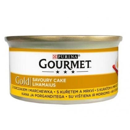 Gourmet Gold - Savory Cake med kyckling och morot 85g