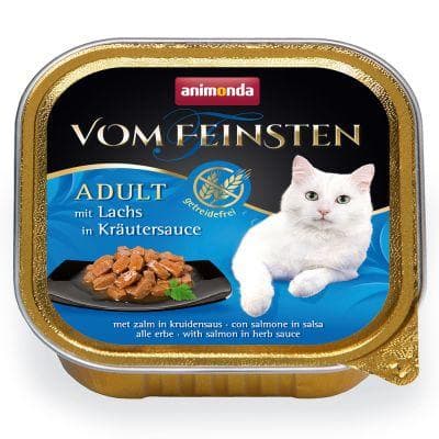 ANIMONDA Vom Feinsten Grain Free pan with salmon in herb sauce 100g