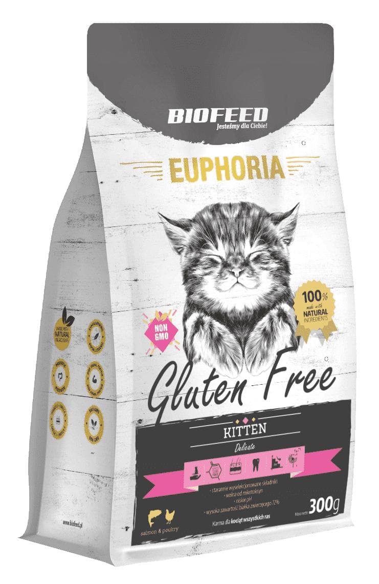 Biofeed Eufori kattunge Glutenfri 300g