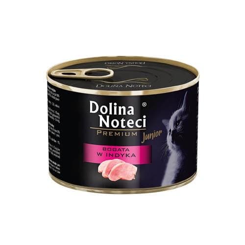 Dolina Note Junior för katt rik på Turkiet 185g