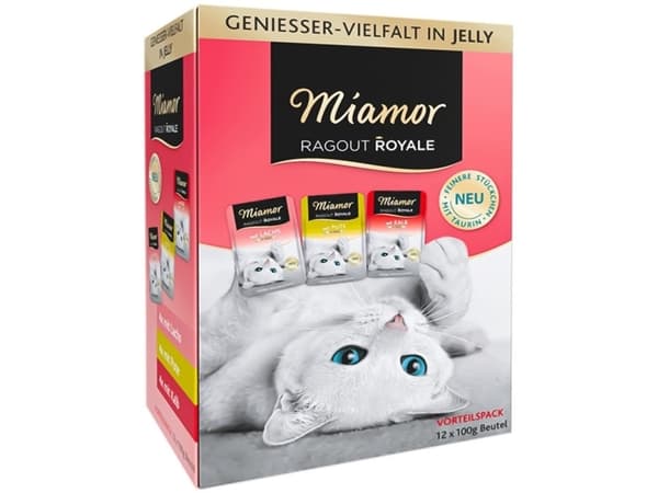 Miamor Miamor Miamor paketti Mix hyytelössä - 12x100g