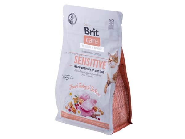 VAFO PRAHS Brit Care Kot Sensitive 400g Healthy Digestion & Delicate Taste Gf