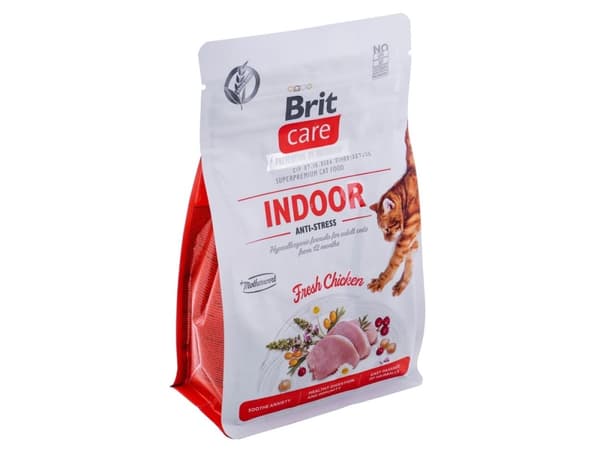 BRIT Care Grain-Free Adult Indoor Anti-Stress - kuivaruoka kissanpennuille - 400g