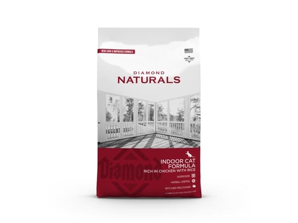 Diamond Naturals Indoor Cat Chicken with Rice 7,5 kg