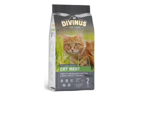 Divinus Cat Meat för vuxna katter 2kg