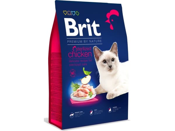 Brit Premium Steriliserad torrfoder med kyckling 8kg