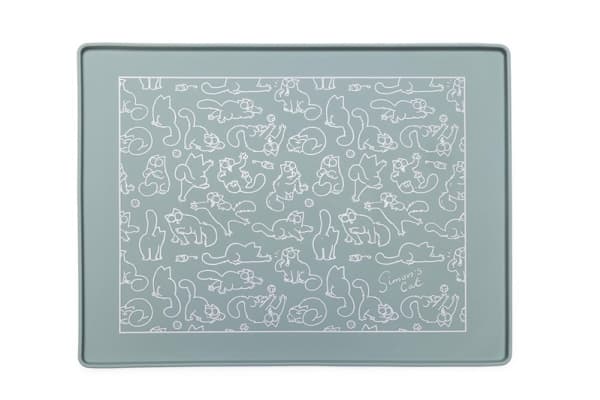 Sourcing CAT MAT FOR BOWL L 40X30X1CM GREEN