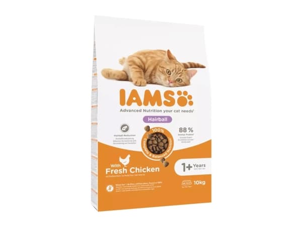 Iams CAT Vitality Adult Hairball 10 kg