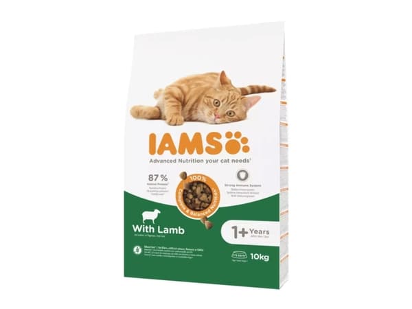 Iams CAT Vitality Adult Lamb 10 kg