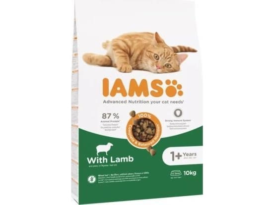 Iams CAT Vitality Adult Lamb 10 kg