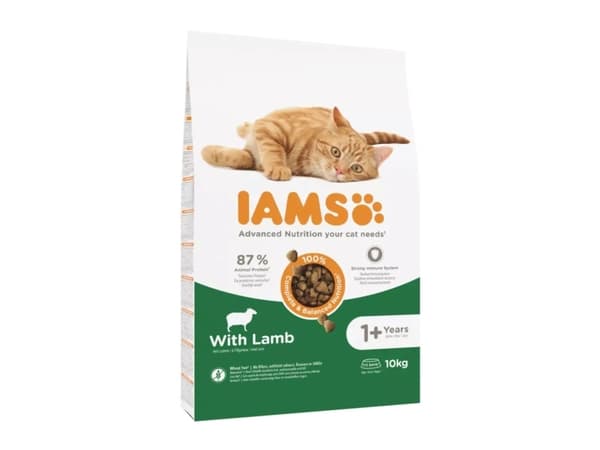 Iams CAT Vitality Adult Lamb 10 kg