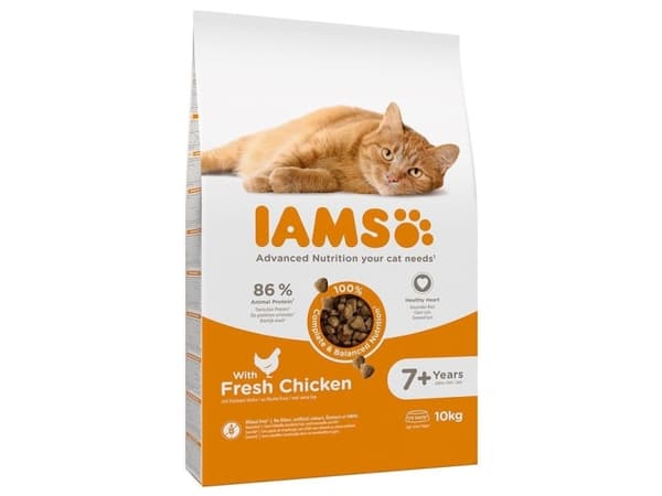 Iams CAT Vitality Senior Chicken 10 kg