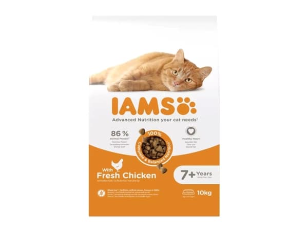 Iams CAT Vitality Senior Chicken 10 kg