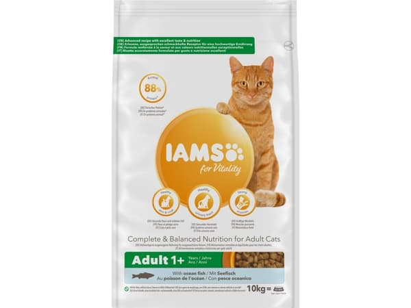 Iams CAT Vitality Adult Ocean Fish 10 kg