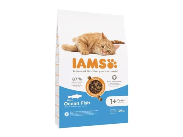 Iams CAT Vitality Adult Ocean Fish 10 kg