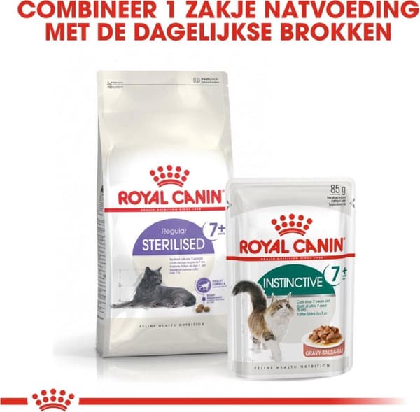 Royal Canin Sterilized 7+ kissojen kuivaruoka Adult Poultry 400 g