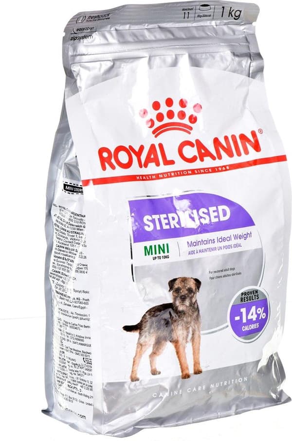 ROYAL CANIN Mini Sterilized - tørfoder til voksne hunde, små racer, efter sterilisation - 1 kg