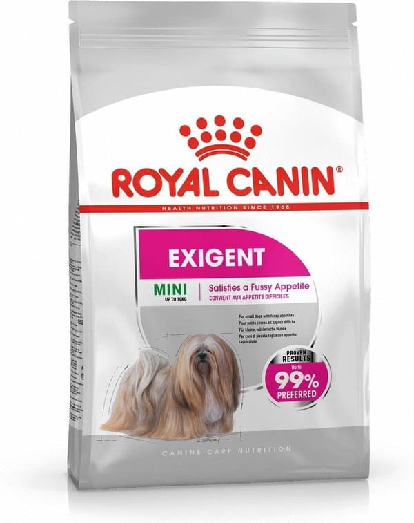 ROYAL CANIN Mini Exigent - tørfoder til kræsne hunde - 1 kg