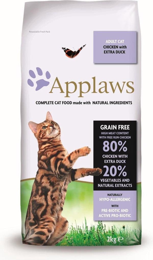 Applaws Kat Voksen Kylling og And 2 kg