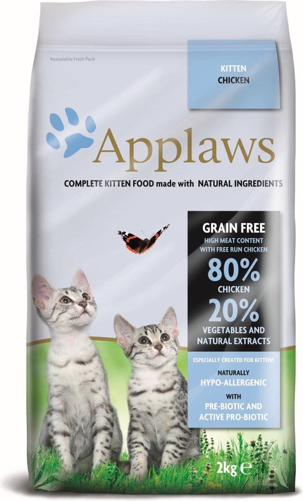 Applaws 5060122491419 kissan kuivaruokaa 2 kg Kitten Chicken