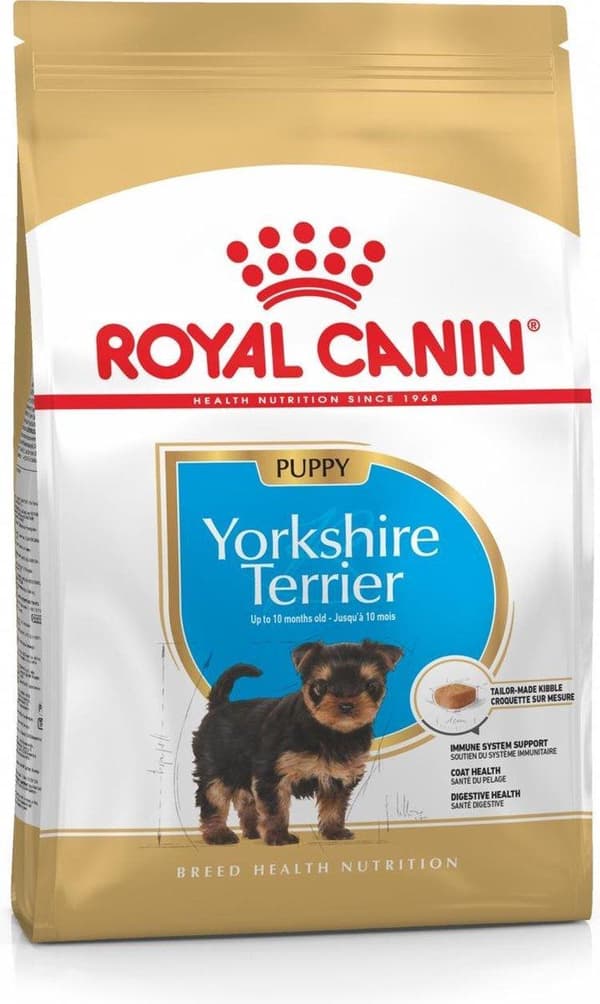 Royal Canin Yorkshire Terrier Junior 1,5 kg Fjerkræhvalpe, Ris