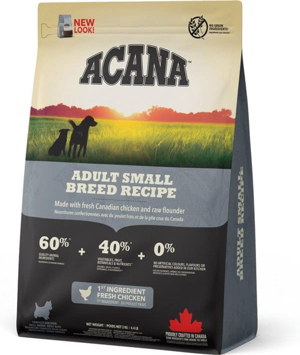 Acana HERITAGE Vuxen liten ras 2 kg