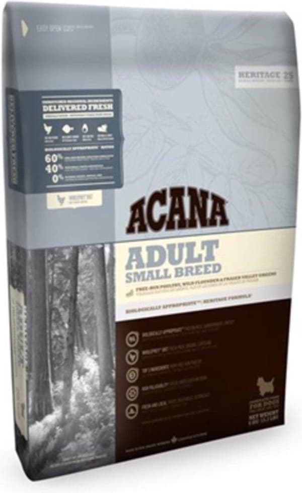 Acana HERITAGE Vuxen liten ras 2 kg