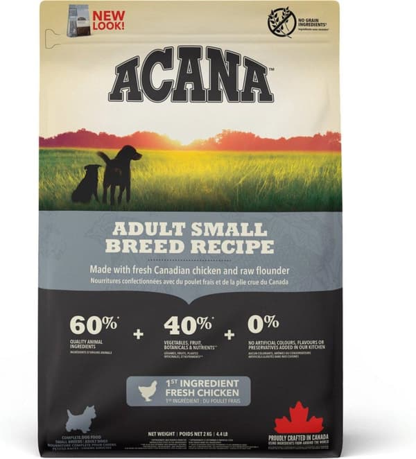 Acana HERITAGE Vuxen liten ras 2 kg