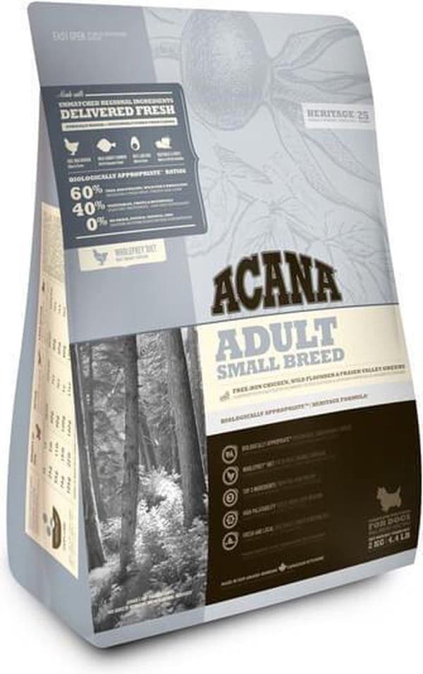 Acana HERITAGE Vuxen liten ras 2 kg