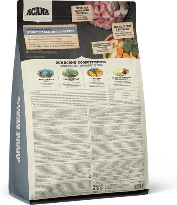 Acana HERITAGE Vuxen liten ras 2 kg