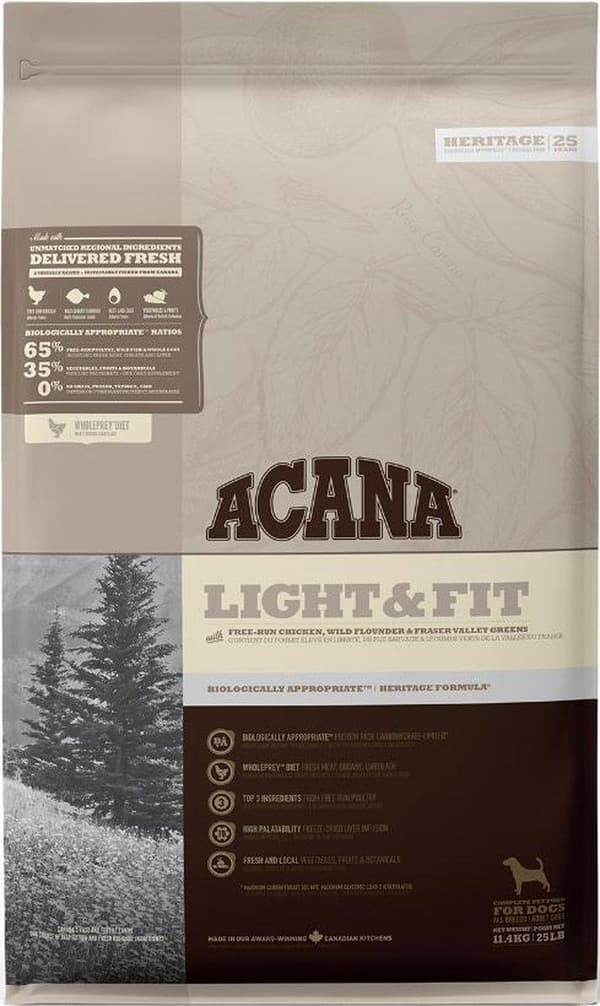 Acana Heritage Adult Light & Fit Dog 2 kg