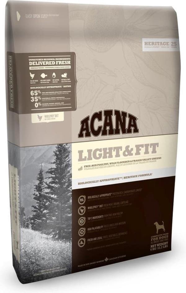 Acana Heritage Adult Light & Fit Dog 2 kg