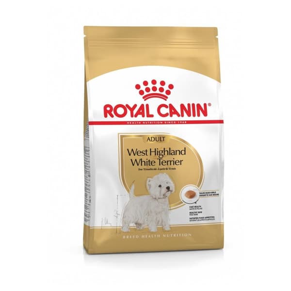 Royal Canin valkoinen länsiylämaanterrieri Aikuinen 3 kg maissi, siipikarja