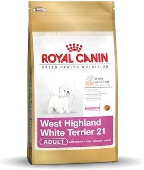 Royal Canin valkoinen länsiylämaanterrieri Aikuinen 3 kg maissi, siipikarja
