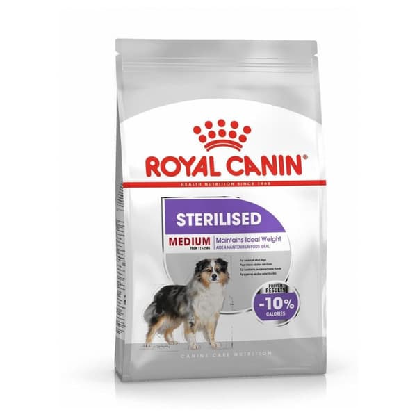 Royal Canin Medium steriliseret 3,5 kg voksen majs, fjerkræ