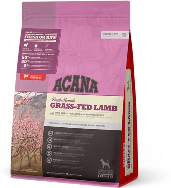 ACANA Singles Grass-Fed Lamb - torrfoder för hundar - 2 kg