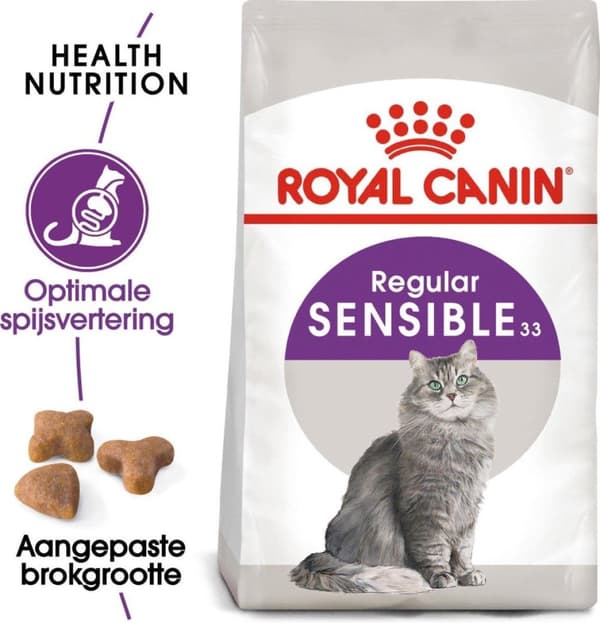 Royal Canin Sensible 33 katter torrfoder 2 kg Vuxen