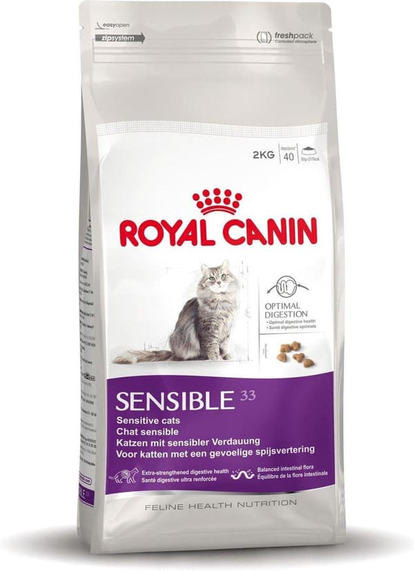 Royal Canin Sensible 33 katter torrfoder 2 kg Vuxen