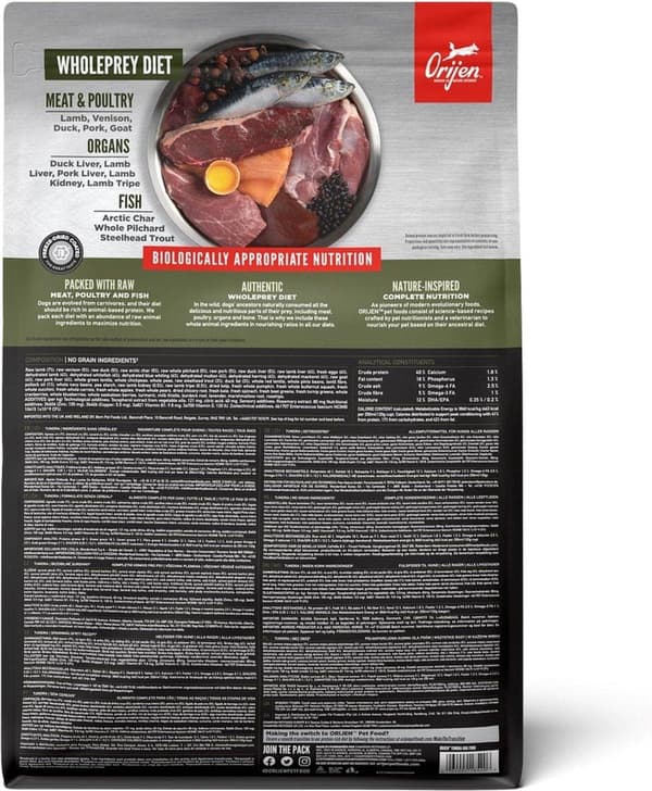 Orijen Tundra 2 kg Universal And, Vildt