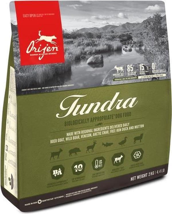 Orijen Tundra 2 kg Universal And, Vildt