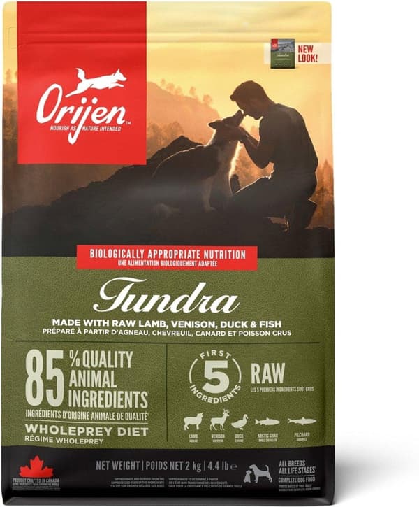 Orijen Tundra 2 kg Universal And, Vildt