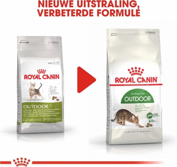 Royal Canin Active Life Utekatter torrfoder 4 kg Vuxen fjäderfä