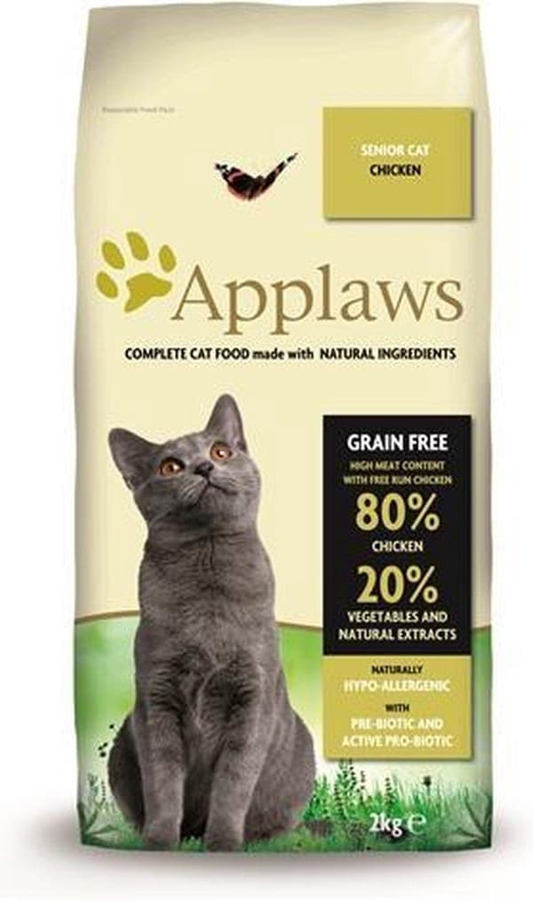 APPLAGER KATT SENIOR Kyckling 7,5kg