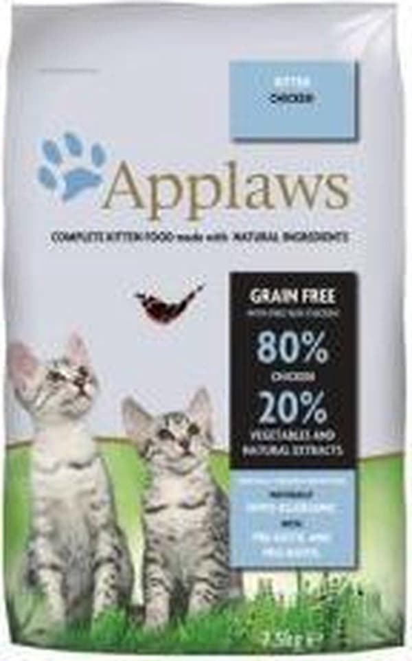Applaws 5060122491396 kissan kuivaruokaa 7,5 kg Kitten Chicken
