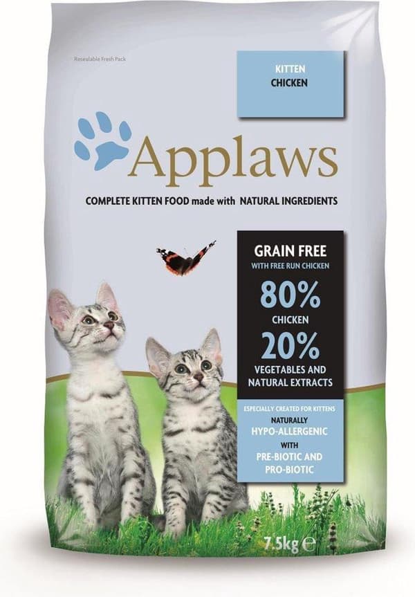 Applaws 5060122491396 katte tørfoder 7,5 kg Killing Kylling