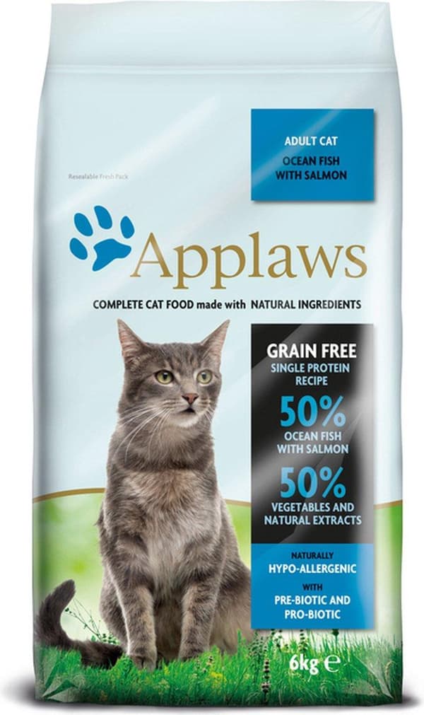 Applaws 5060122497312 kissan kuivaruokaa 6 kg aikuista kalaa