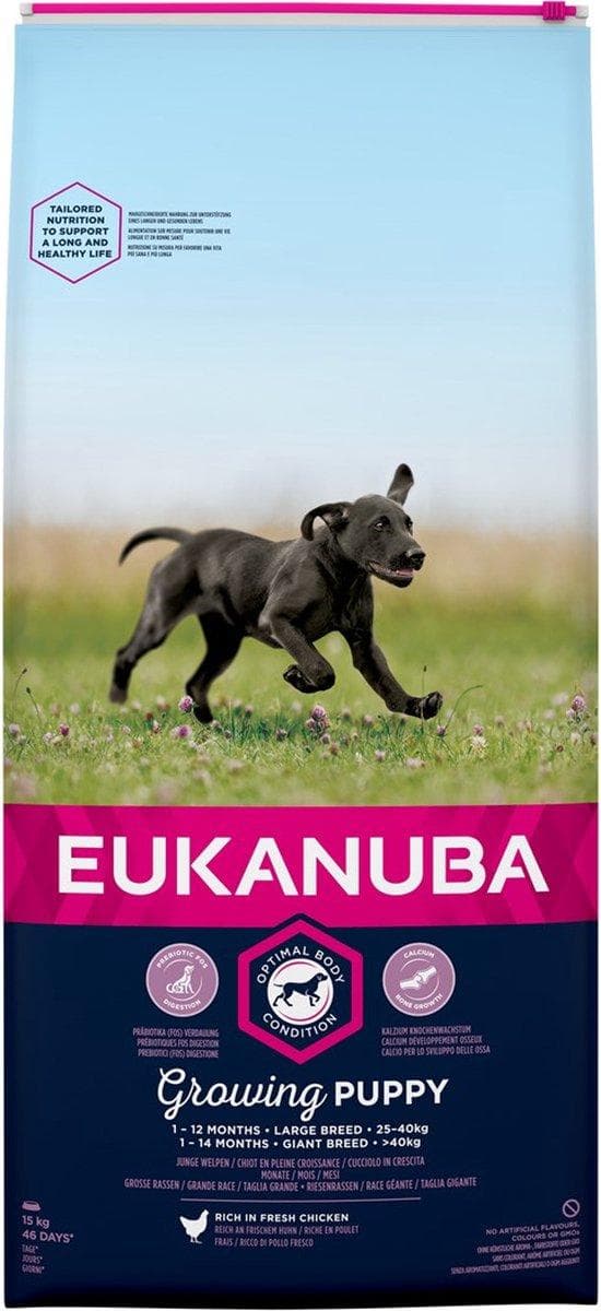 Eukanuba Kasvava Pentu Isorotu 15kg
