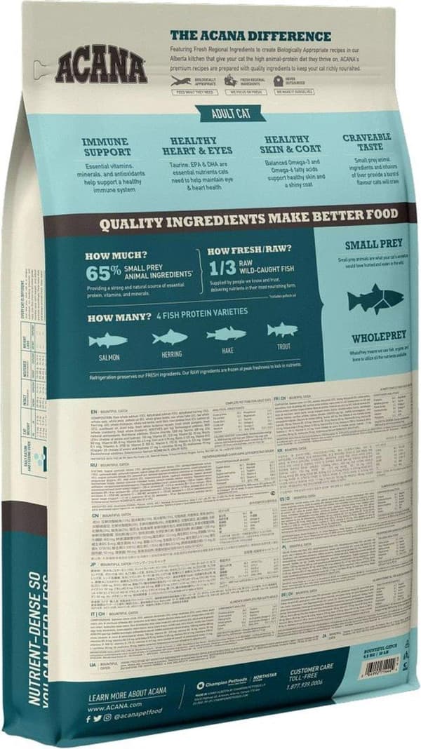ACANA Bountiful Catch Cat 4,5 kg
