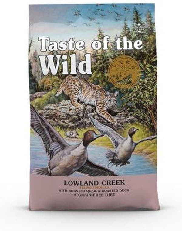 Torrmat för katter - Taste of the Wild Lowland Creek 6,6 kg