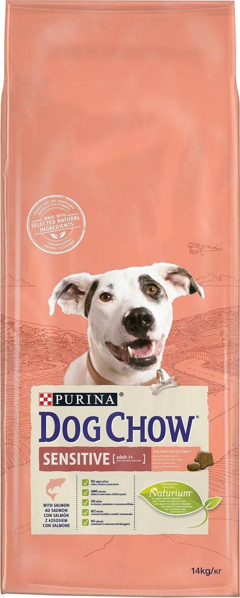 Purina Hundfoder Sensitive Adult 14 kg Lax